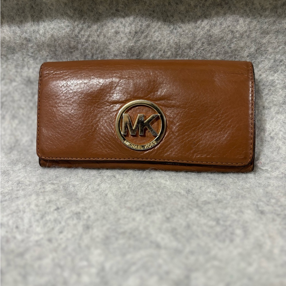 Michael Kors Brown Leather Wallet